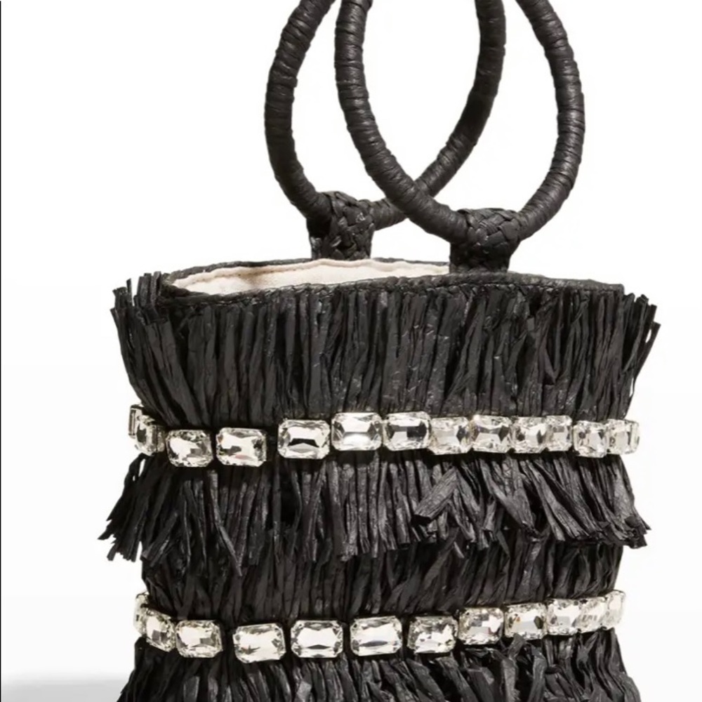 COPY - NEW! NEVER USED!!BTB Los Angelos Skyler Crystal Fringe Small Tote